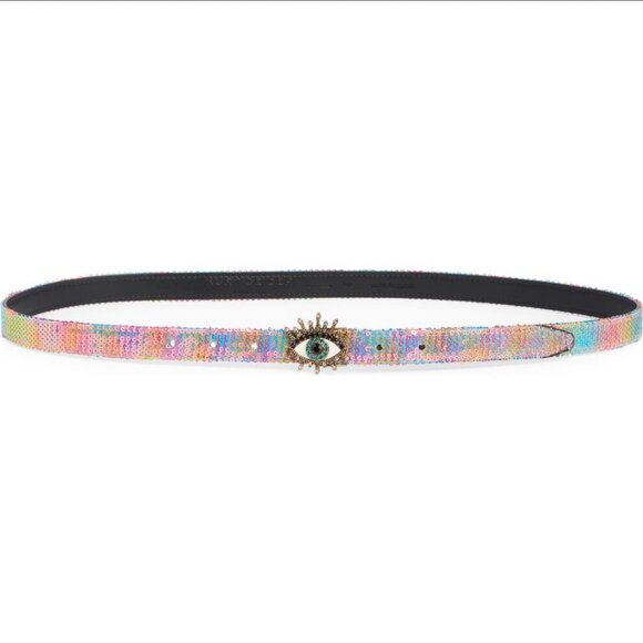 Kurt Geiger London Sequin Evil Eye Belt - Picture 2 of 4